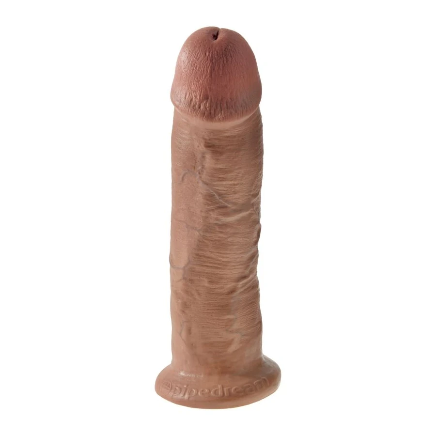 KING COCK - REALISTINEN PENIKSEN 24 CM KARAMELLI